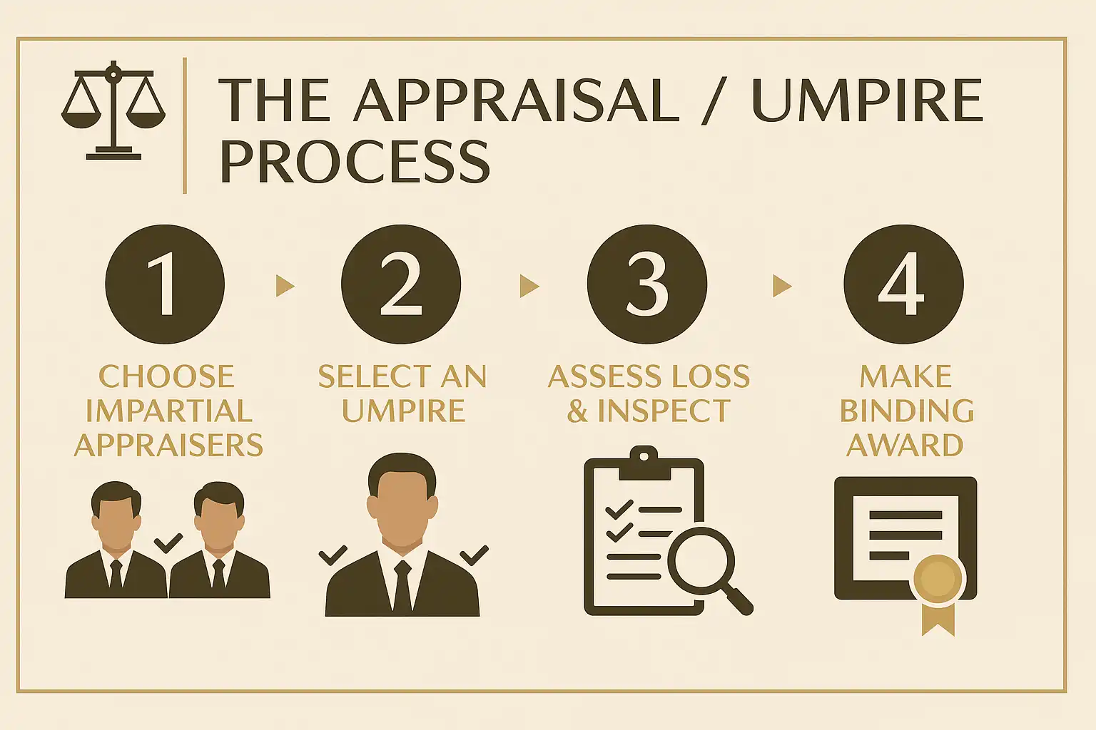 How the Appraisal / Umpire Process Works in Tampa Bay